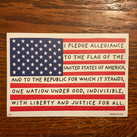 🇺🇸Pledge Of Allegiance Patriotic Magnet! - Picture 3 of 5